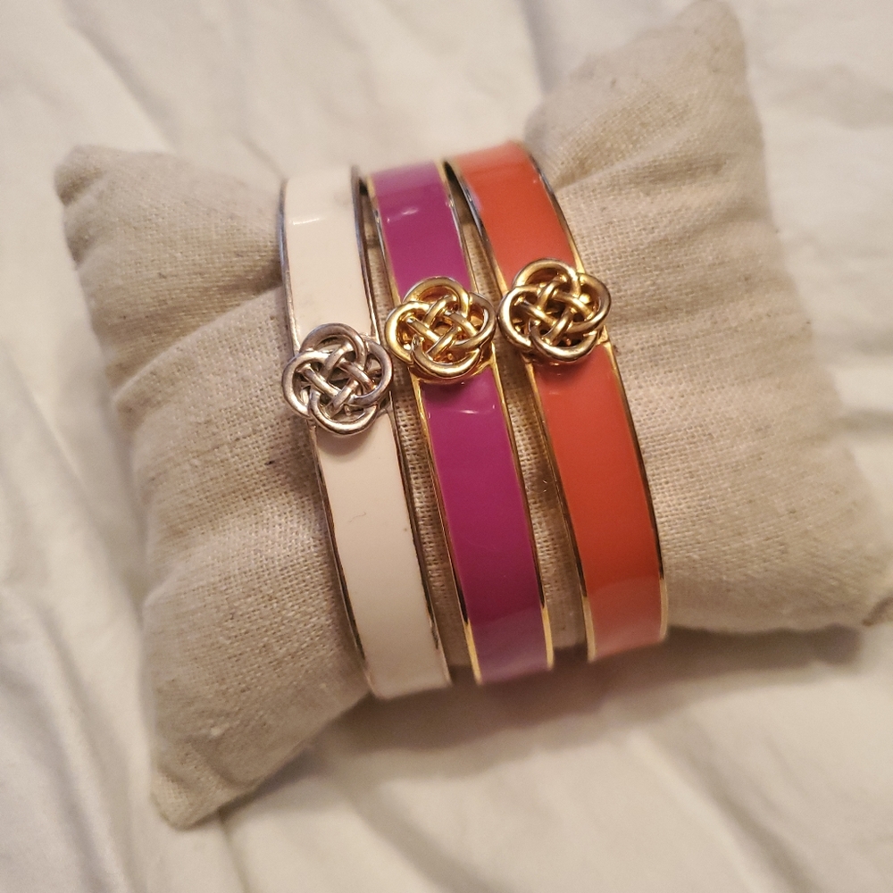 Stella and Dot enamel bracelets